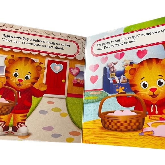 Daniel Tiger’s Neighborhood Happy Love Day, Daniel Tiger A Lift-the-Flap Board B - Picture 2 of 7